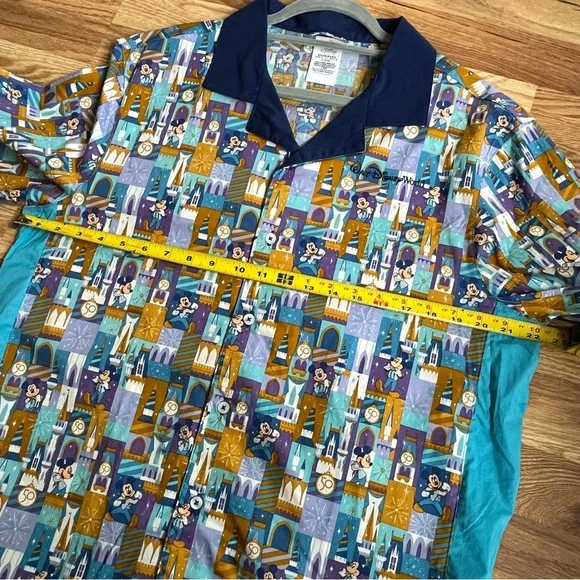 Disney Multicolor Geometric Men's Shirt - Picture 7 of 8